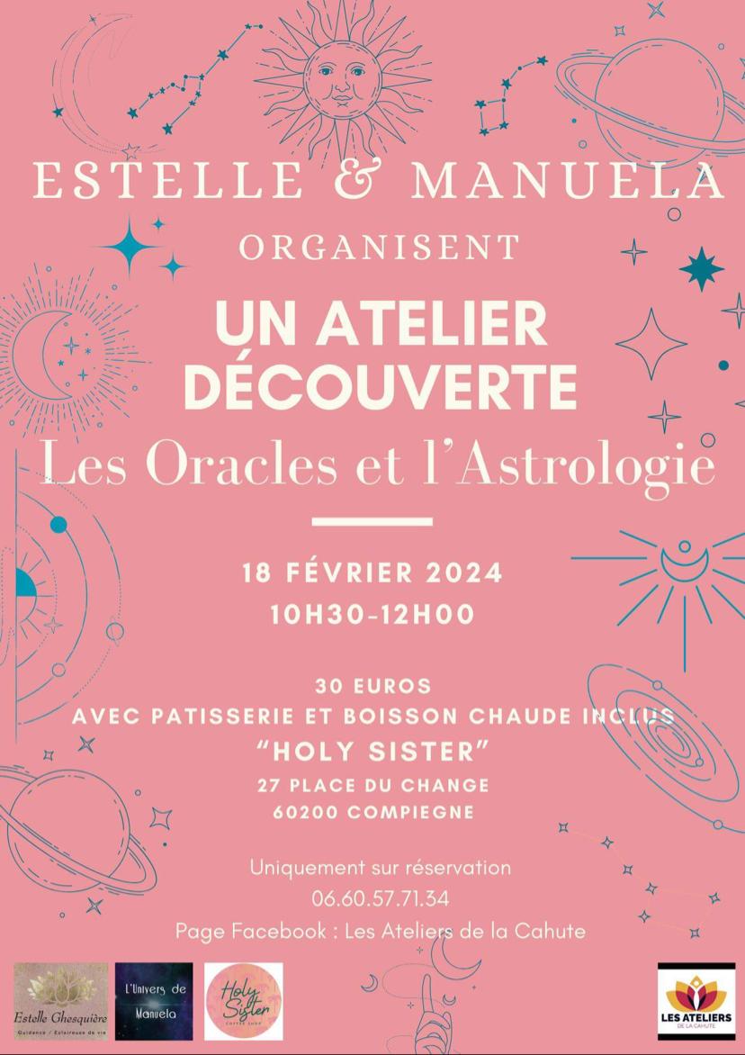 Atelier Oracles et Astrologie 18 février